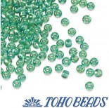 Zdjęcie - Koraliki TOHO Round 8/0 Trans-Rainbow Dark Peridot